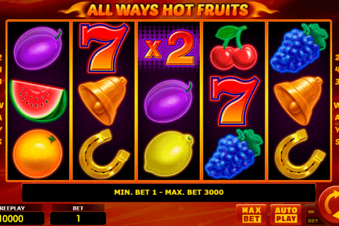 always hot fruits amatic automat online 