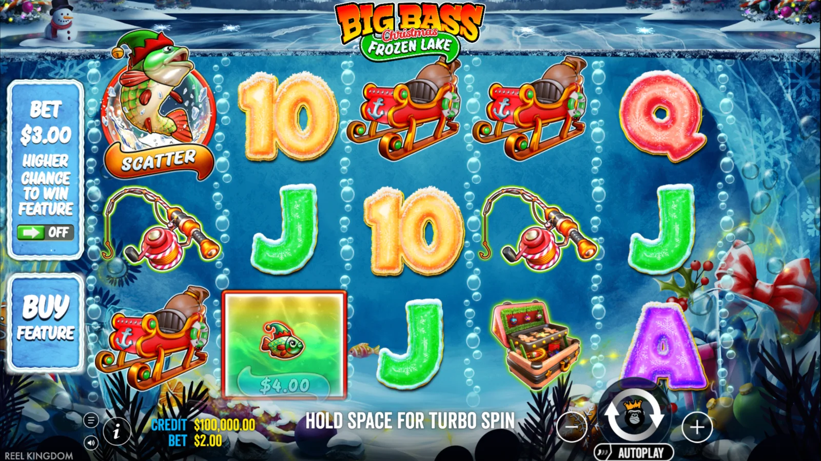 Big Bass Christmas Frozen Lake Pragmatic Play