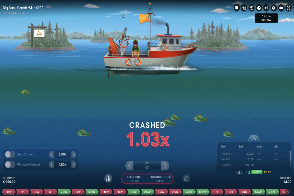 big bass crash pragmatic play 