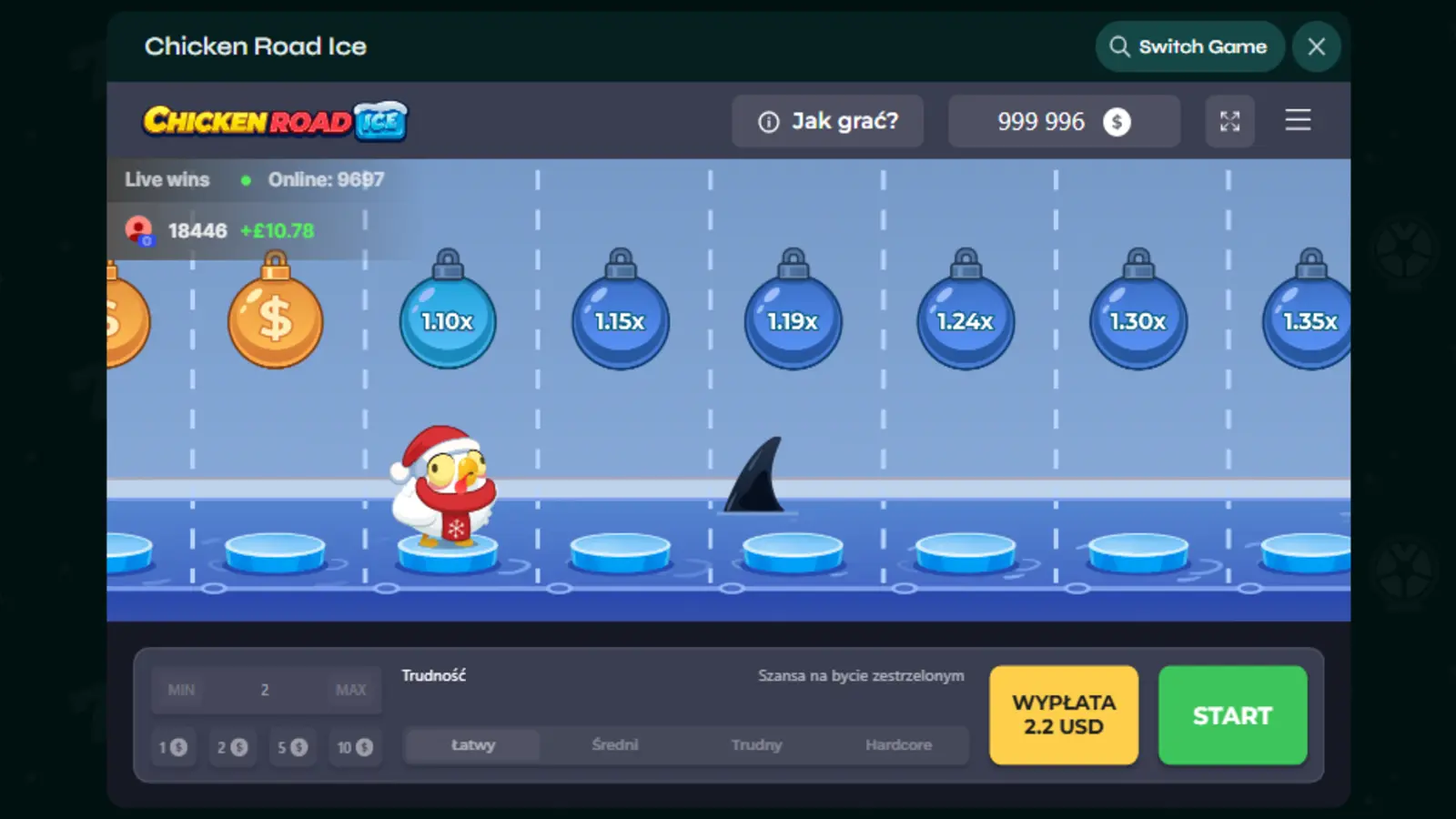 Chicken Road Ice InOut Games