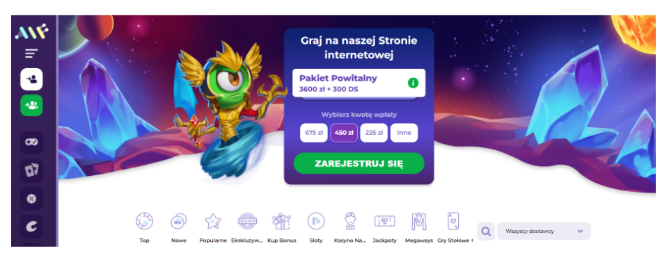AlfCasino Recenzja Bonus i Opinie