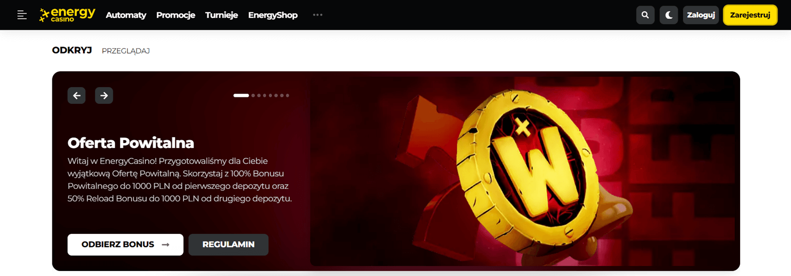 EnergyCasino screenshot