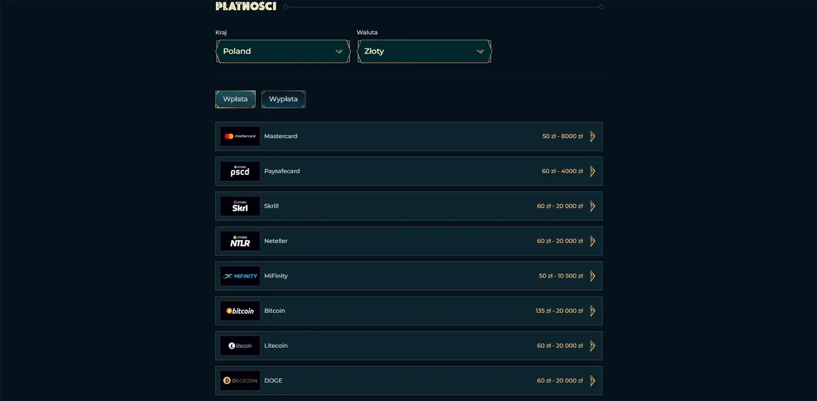 Platnosci MonsterWin