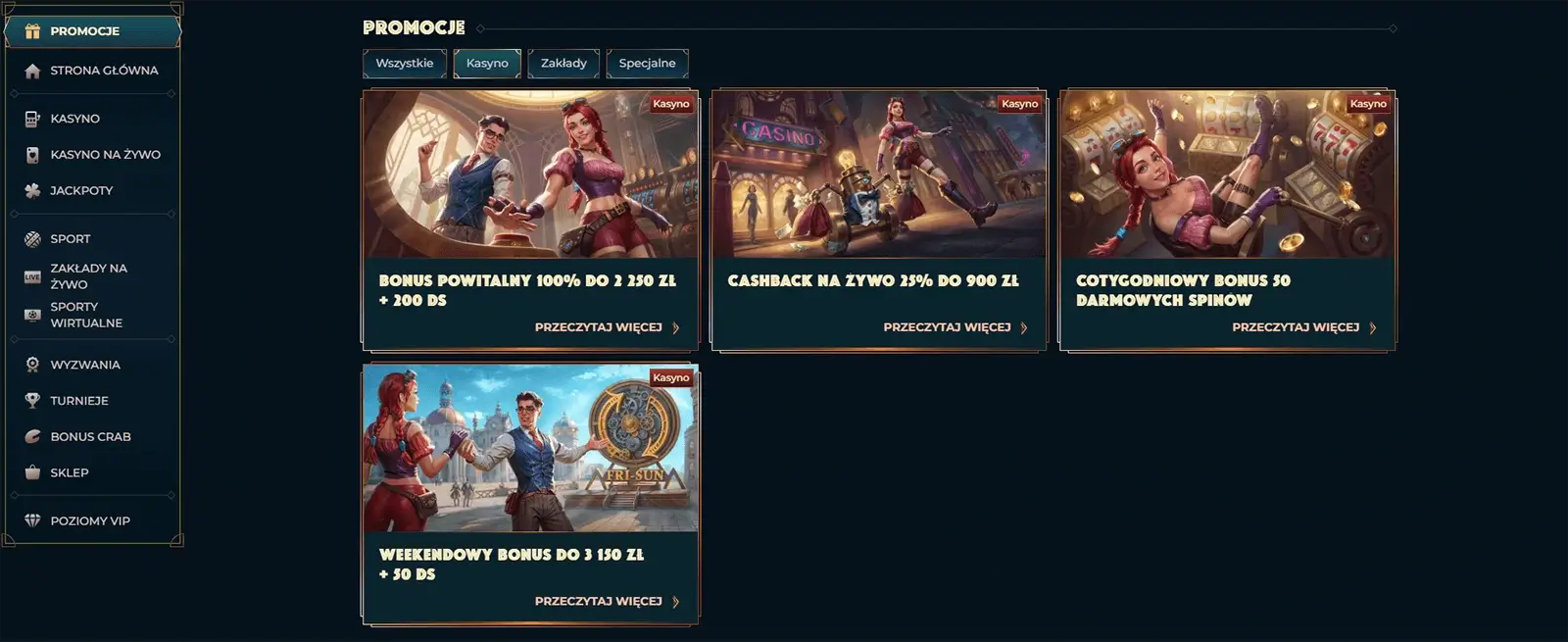Promocje w MonsterWin