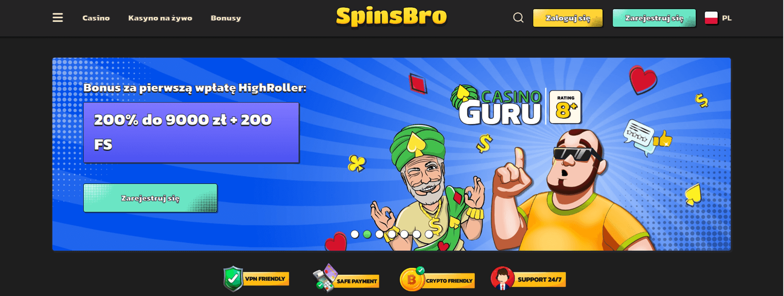 SpinsBro screenshot