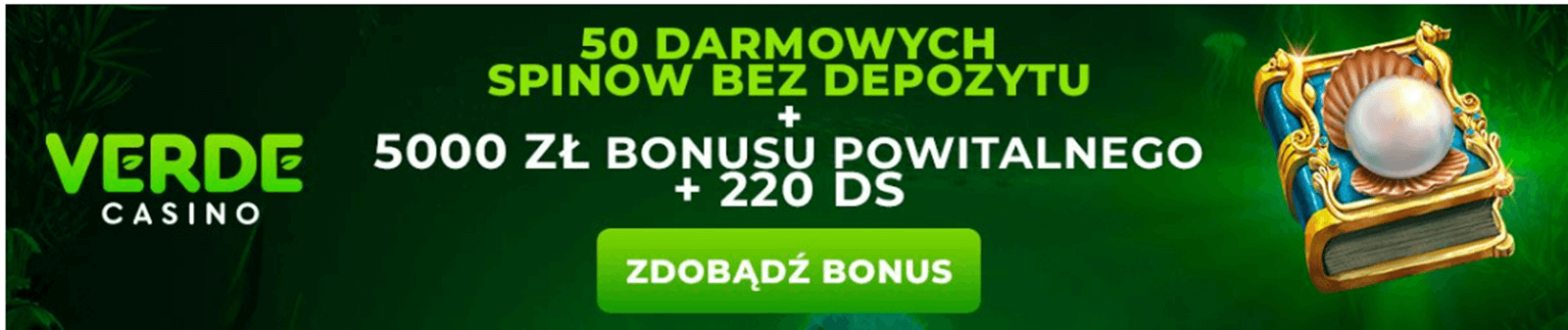 Verde Casino Bonus Bez Depozytu screenshot