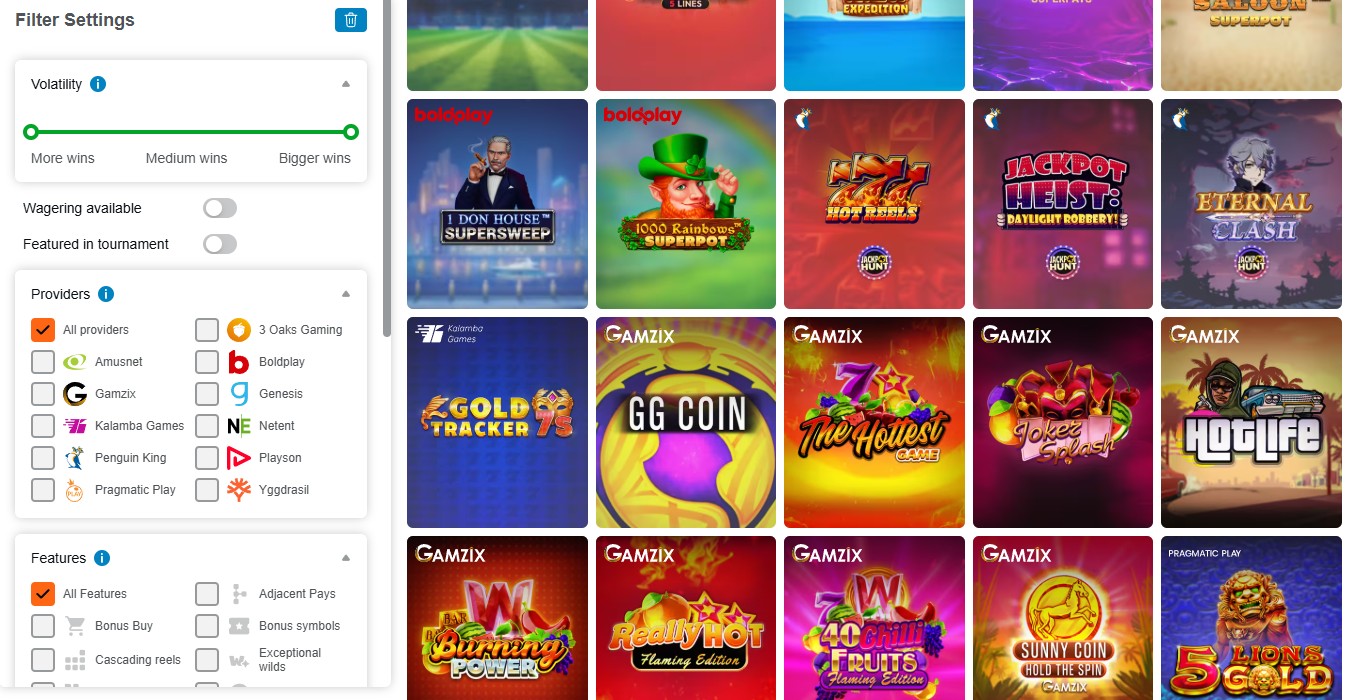 Casino X Games