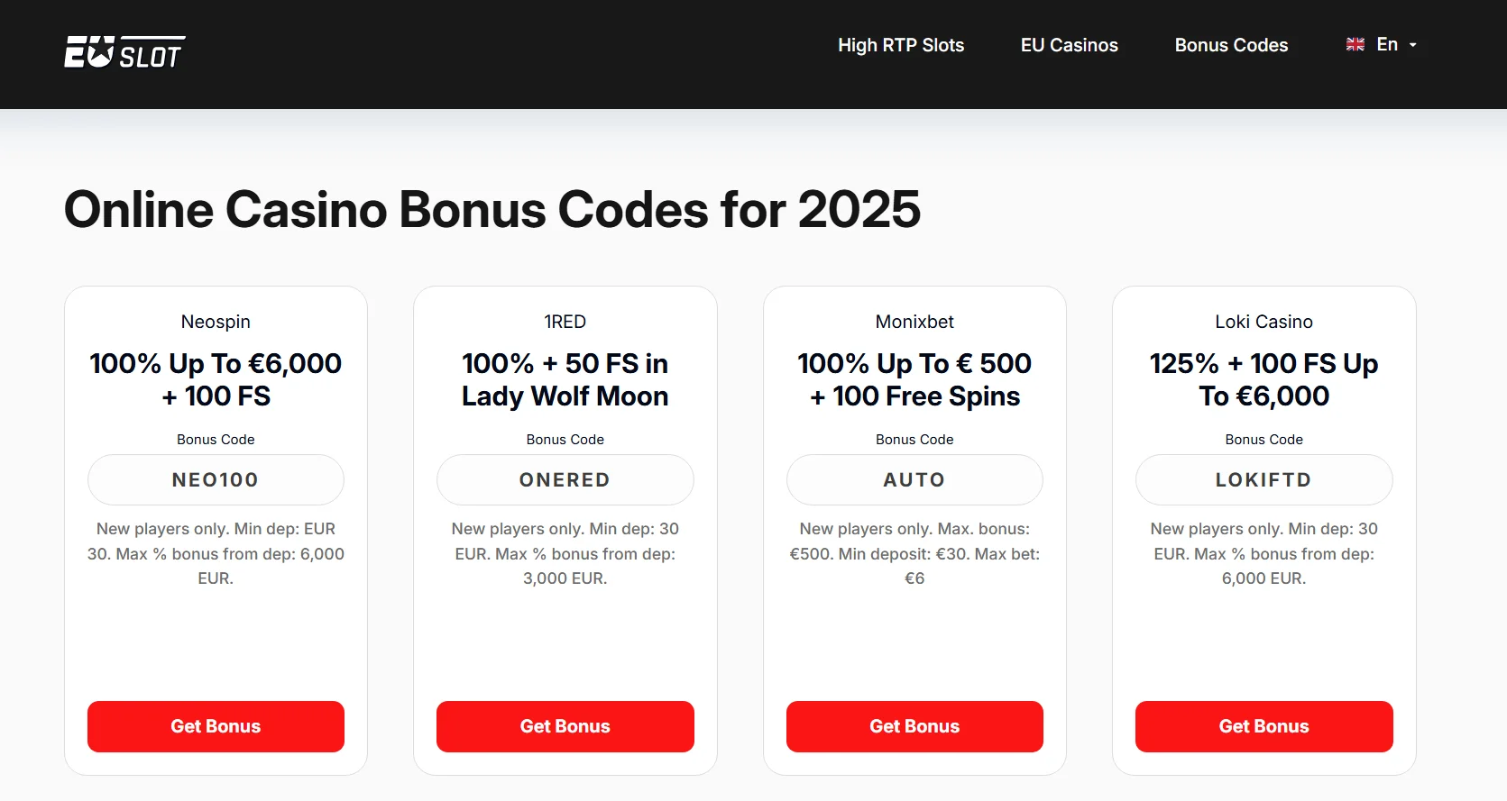 EuSlot Casino Promotions Poland