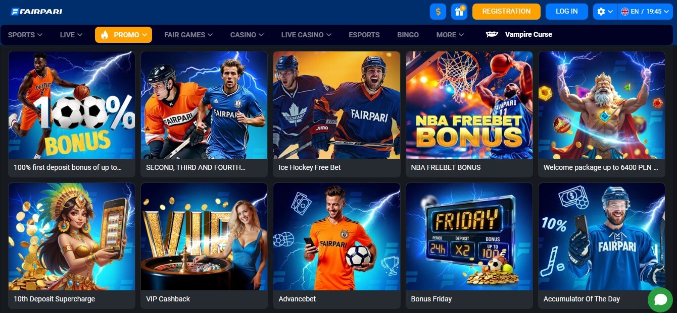 fairpari casino bonuses