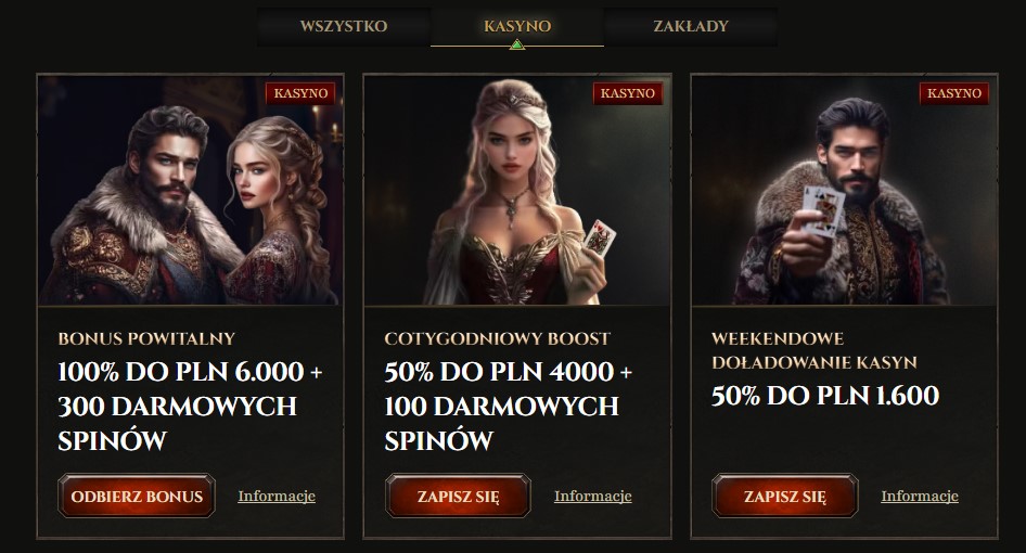 kyngs casino bonuses