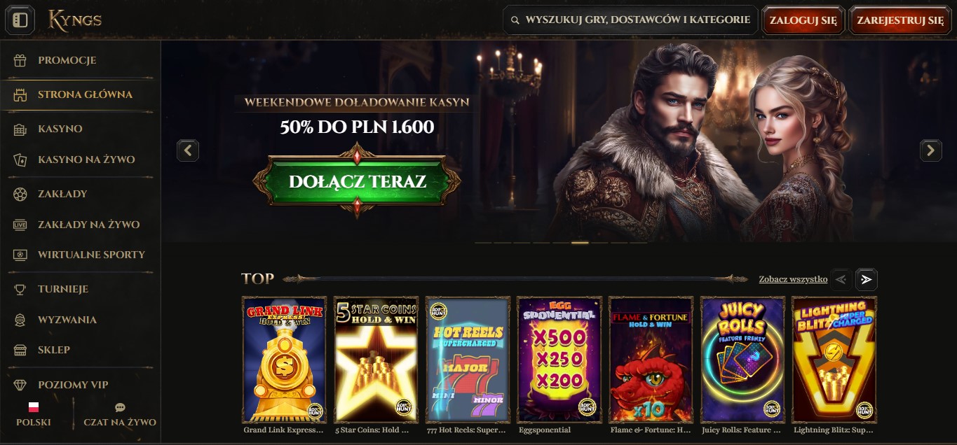 kyngs casino