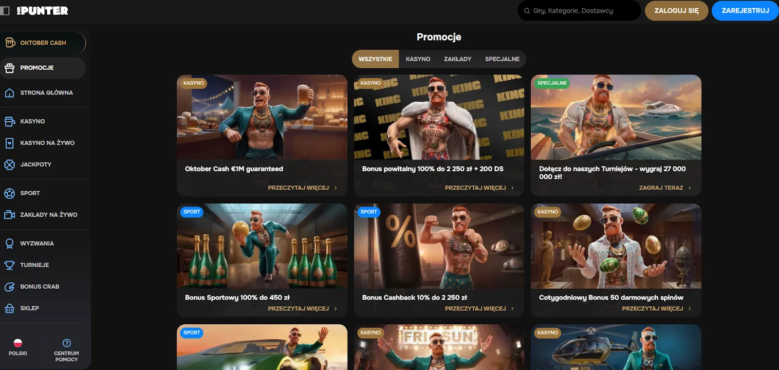 MrPunter Casino Promotions Poland