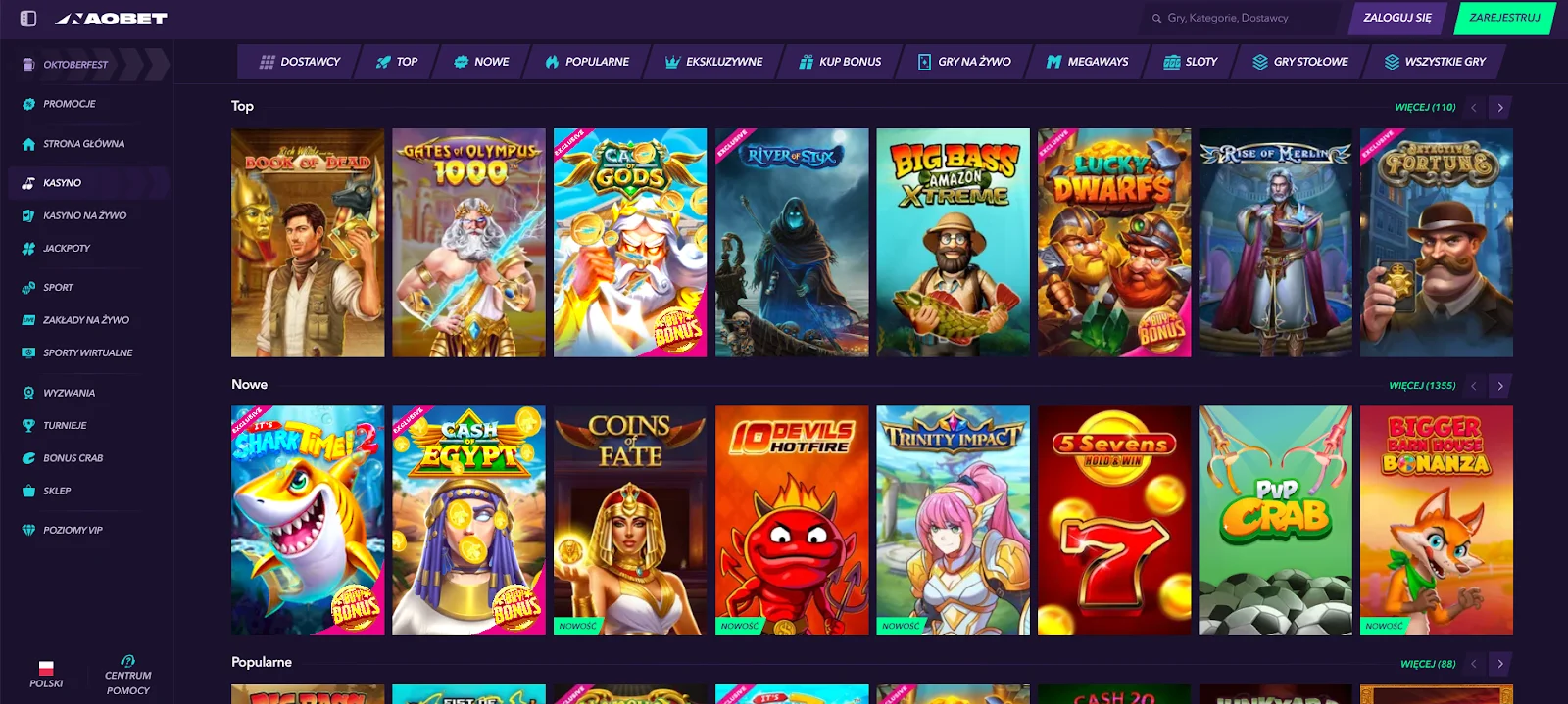 Naobet Casino Games Poland