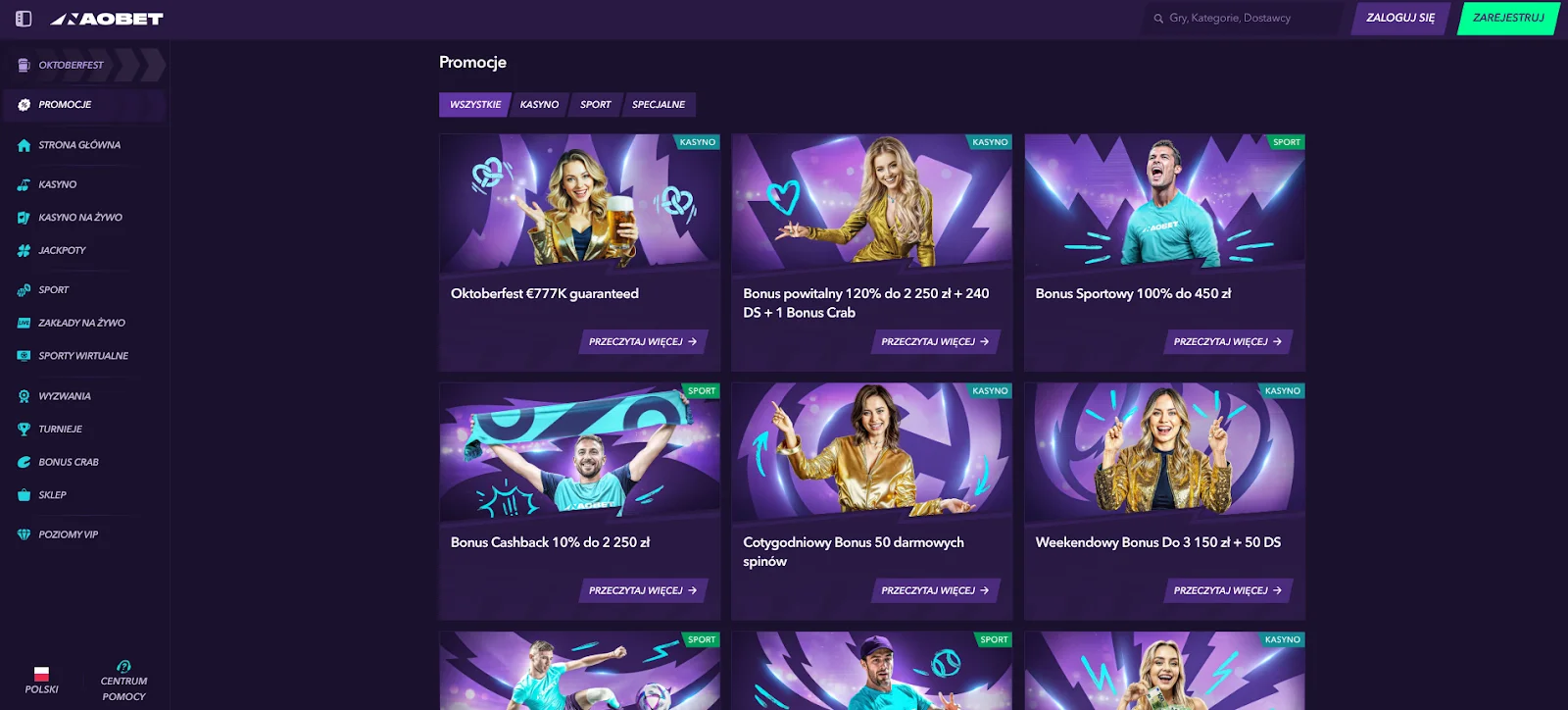 Naobet Casino Promotions Poland