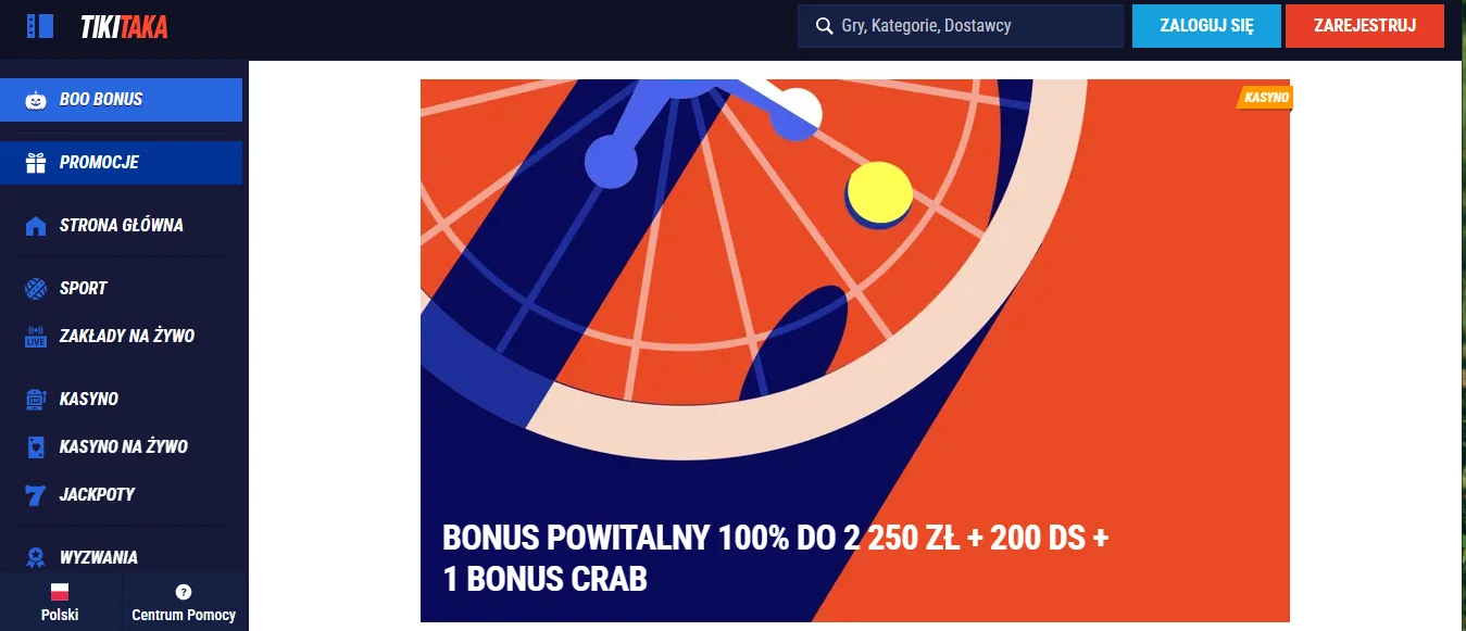 TikiTaka Welcome Bonus