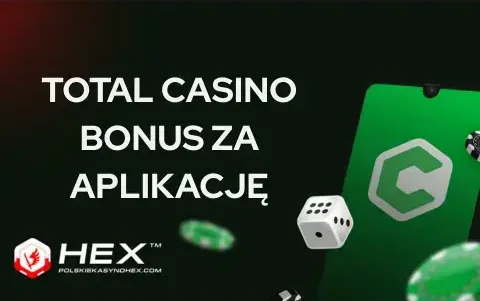 Total casino bonus za aplikację