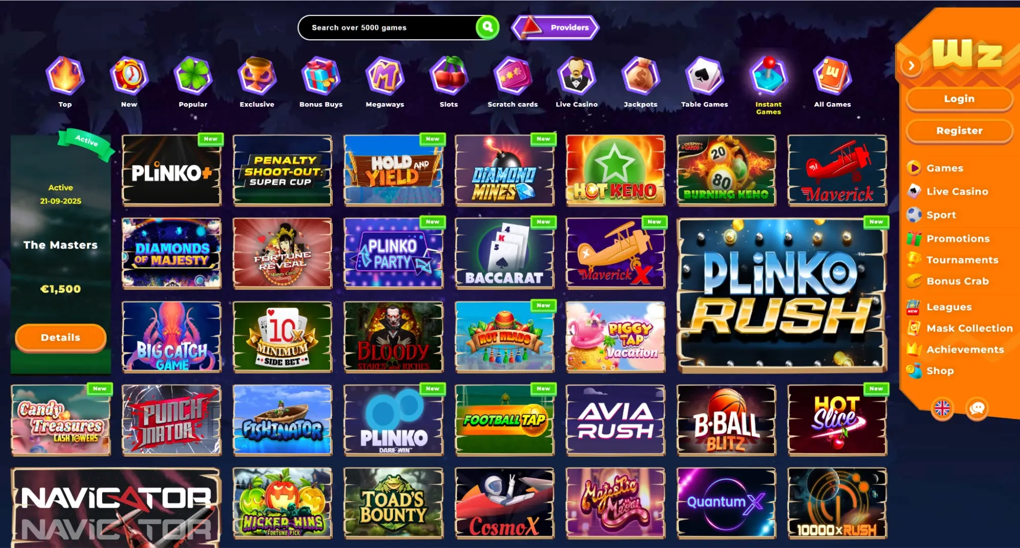 wazamba casino