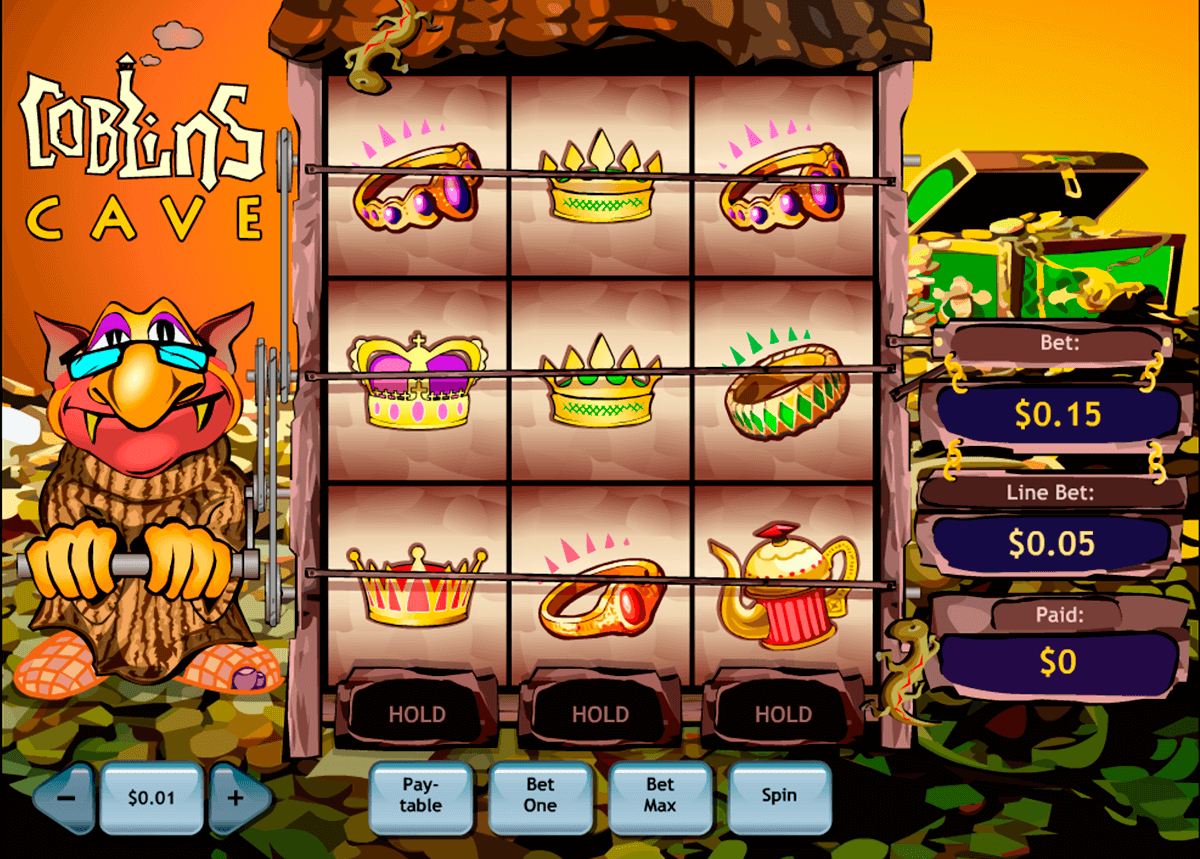 goblins cave playtech automat online 