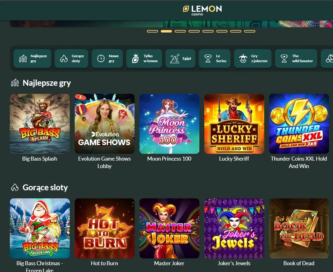 lemon casino top kasyno