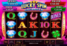 lucky spin jackpots green tube automat online