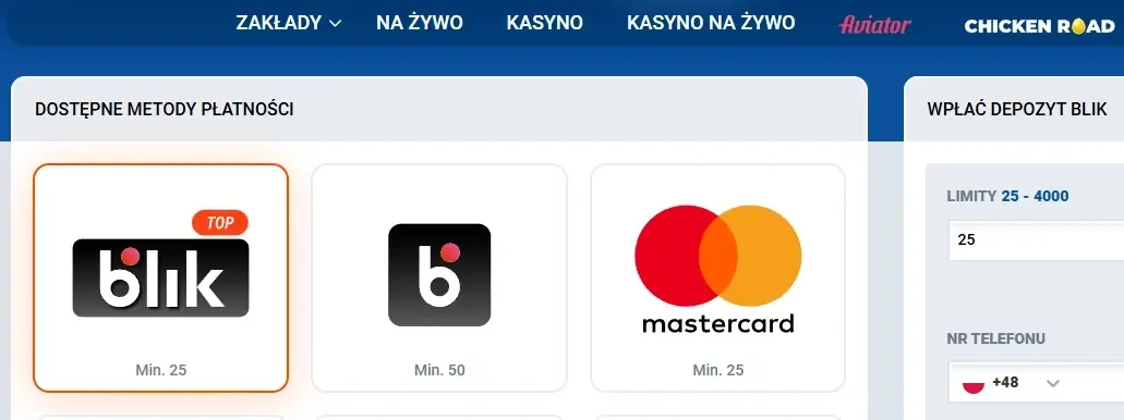 mostbet blik pln