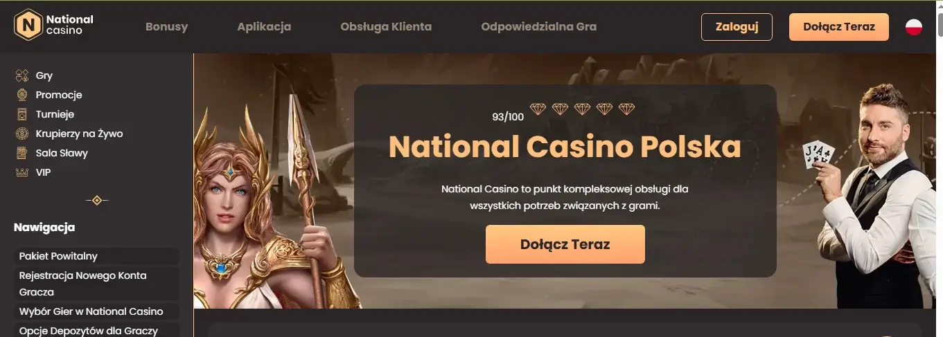 National Casino Homepage