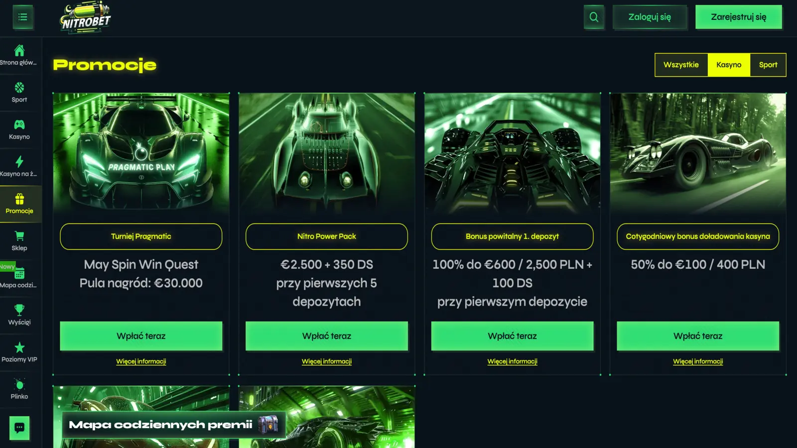 Nitrobet Promocje