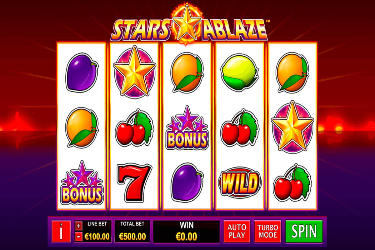 stars ablaze playtech screenshot 