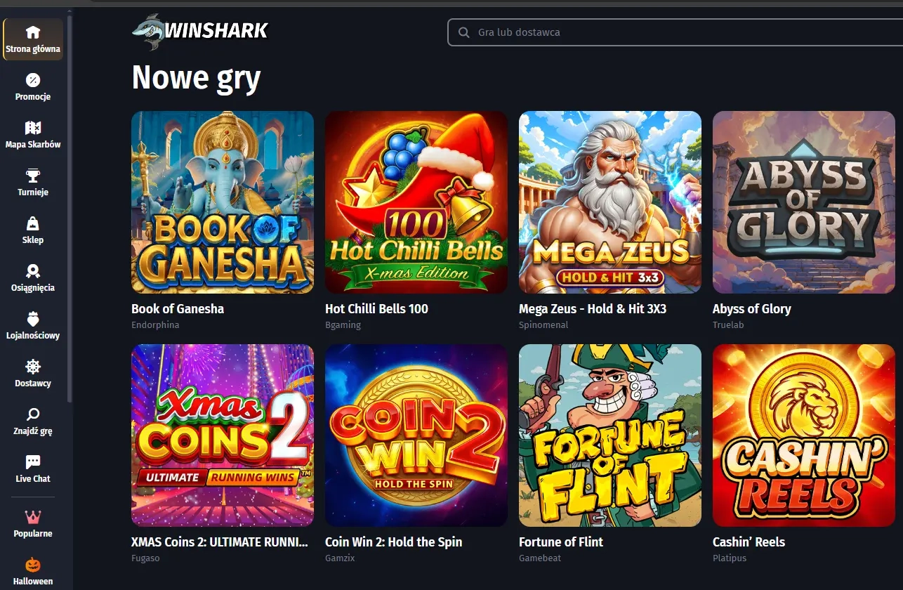 winshark top kasyno