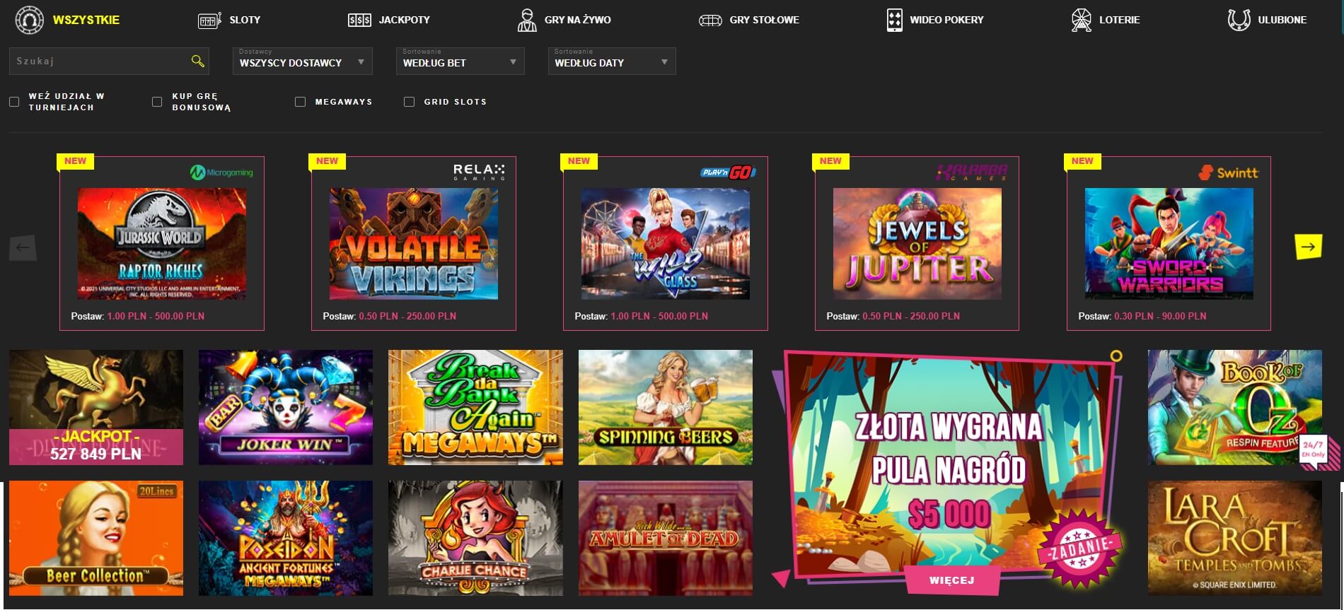 booi casino gry kasynowe screenshot