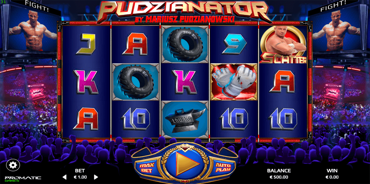 pudzianator promatic games automat online 